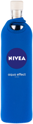 Flaška z logotipom Nivea